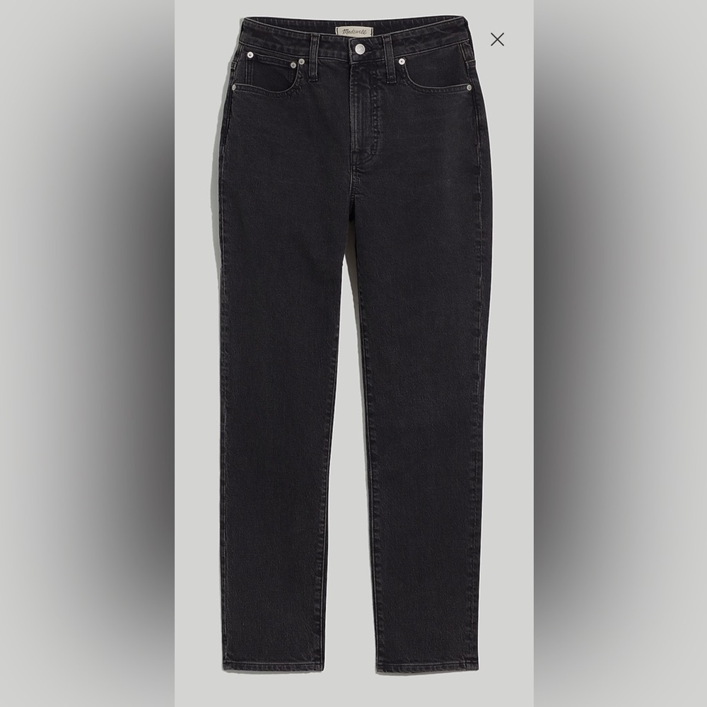 MADEWELL Petite Curvy Perfect Vintage Jean in Lunar Wash